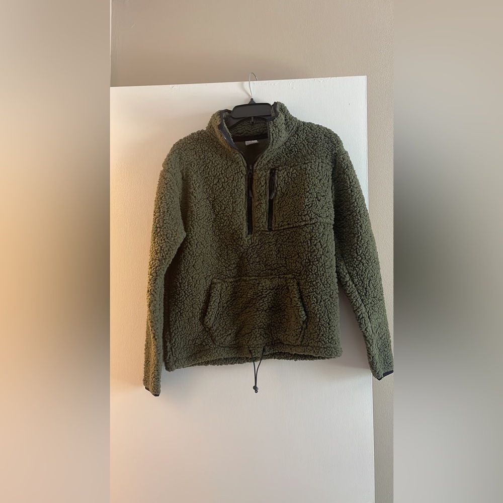 Green Sherpa Jacket